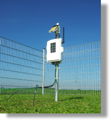 Metingen van zowel bladnat, bodemvocht en temperatuur op 20 en 50 centimeter diepte